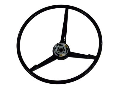 Steering Wheel; Black (65-66 Mustang)