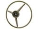 Steering Wheel; White (1965 Mustang)