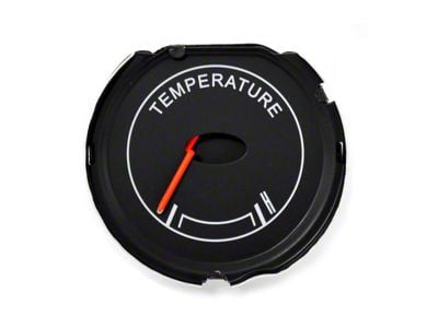 Temperature Gauge for Top Right Instrument Bezel (67-68 Mustang)