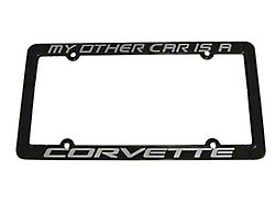 My Other Car Is A Corvette License Frame