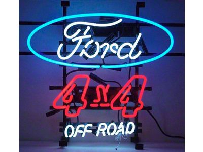 Neon Sign, Ford 4x4 Off Road