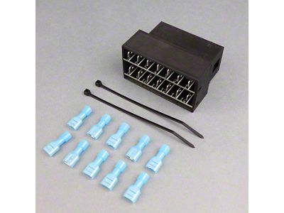 New Vintage USA FTG Series SNAP-ADAPT Plug-and Play Gauge Wiring Kit; 14-Pin (80-86 Bronco)