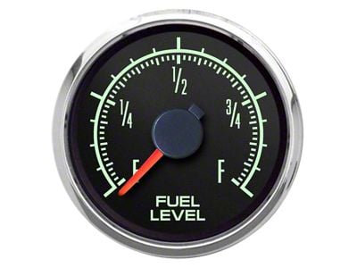 New Vintage USA 1969 Series Fuel Level Gauge; Programmable; 2-1/16-Inch (Universal; Some Adaptation May Be Required)