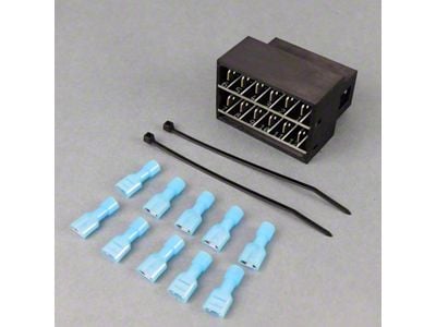 New Vintage USA FTG Series SNAP-ADAPT Plug-and Play Gauge Wiring Kit; 12-Pin (70-81 Camaro)