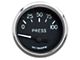 New Vintage USA 1940 Series Oil Pressure Gauge with Sender; Black; 2-1/16-Inch (Universal; Some Adaptation May Be Required)