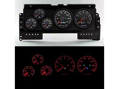 New Vintage USA Aviator Series Direct Fit Gauge Kit (92-96 F-150, F-250, F-350)