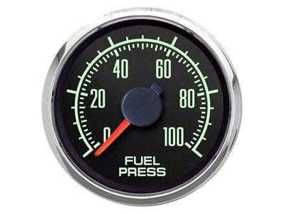 New Vintage USA 1969 Series Fuel Pressure Gauge; 0-100 PSI; 2-1/16-Inch (Universal; Some Adaptation May Be Required)