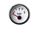 New Vintage USA Performance Series Fuel Level Gauge; White; 2-1/16-Inch (Universal; Some Adaptation May Be Required)