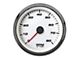 New Vintage USA Performance Series Tachometer; 8K; White; 3-3/8-Inch (Universal; Some Adaptation May Be Required)