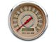 New Vintage USA Woodward Series Speedometer; 140 MPH; Beige; 3-3/8-Inch (Universal; Some Adaptation May Be Required)