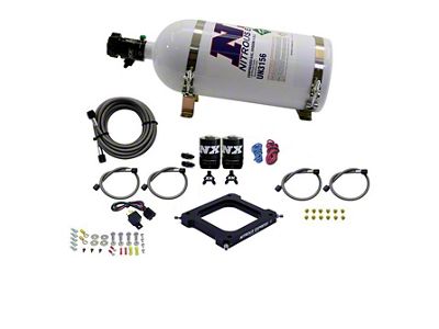 Nitrous Express Pro Power Assassin Plate Nitrous System with 10 lb. Bottle and 4500 Carburetor Flange (Universal; Some Adaptation May Be Required)