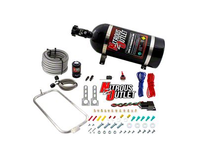 Nitrous Outlet Filter Entry HALO Dry System; 10 lb. Bottle (98-02 5.7L Firebird)