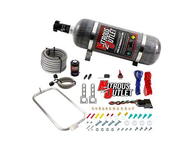 Nitrous Outlet Filter Entry HALO Dry System; No Bottle (98-02 5.7L Firebird)