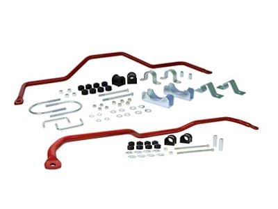 Nolathane Front and Rear Sway Bar Kit (67-69 V8 Camaro)