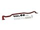 Nolathane Heavy Duty Front Sway Bar; 30mm (70-71 Fairlane, Torino)