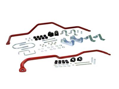 Nolathane Front and Rear Sway Bar Kit (67-69 V8 Firebird)