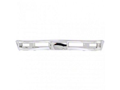 Front Bumper; Chrome (68-69 Chevy II, Nova)