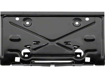 Fuel Filler Door/Rear License Plate Bracket; EDP Coated (73-74 Nova)