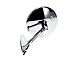 Outside Door Mirror with Hardware; Driver and Passenger Side (61-62 Chevy II)