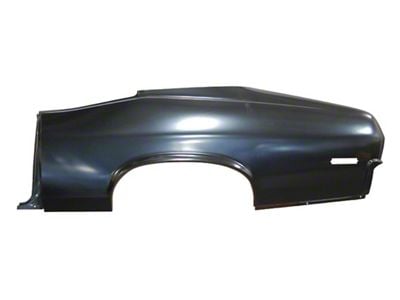 Quarter Panel Skin with Door Jamb; Driver Side (70-72 Nova)