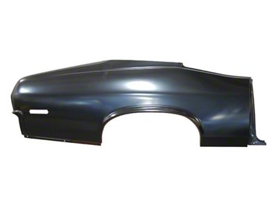 Quarter Panel Skin with Door Jamb; Passenger Side (70-72 Nova)