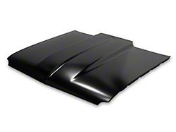 OPR Steel Cowl Induction Hood; Unpainted (62-65 Chevy II)
