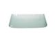 Tempered Rear Window Glass; Green Tint (62-65 Chevy II)