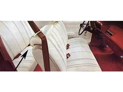 Nova, 2-Door Sedan Rear, Custom, Seat Cover, Vinyl, 1973-1974