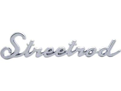 Nova And Chevy II Streetrod Script Emblem, Chrome, 1962-1979