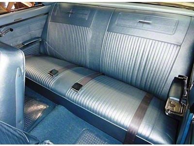 Nova, Chevy II, 2-Door Sedan Rear Seat Cover, Vinyl, 1965 (Chevy II, Sedan, Two-Door)