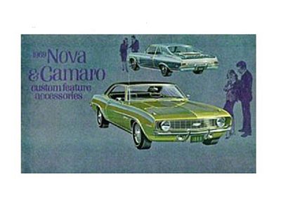 Nova Custom Feature Accessories Booklet, 1969