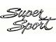 Nova Emblem, Quarter Panel, Super Sport, Show Quality 1966-1967 (Nova, Super Sport SS Coupe, Two-Door)