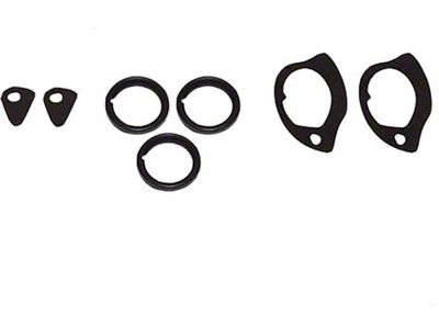 Nova Exterior Door Handle & Lock Gaskets, 1962-1965