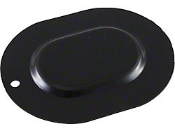 Nova Floor Pan Plug, Metal, Oval, 1962-1976