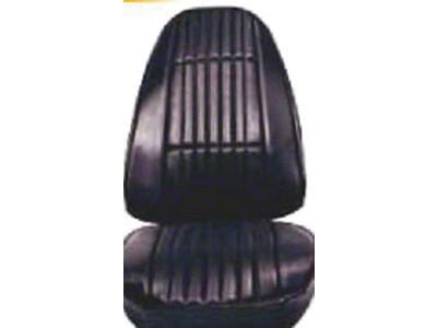 Nova, Front Bucket Seat Covers, Vinyl, 1973-1974