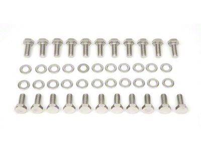 Nova Oil Pan Bolt Set, Big Block, Stainless Steel, 1967-69