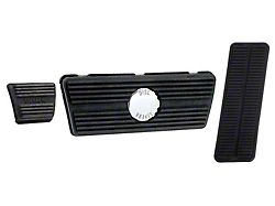 Pedal Pad Kit; 3-Piece (1968 Chevy II w/ Automatic Transmission)