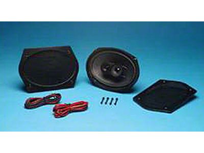 Custom Autosound Nova Rear Speakers, 6 x 9, 1970-1979