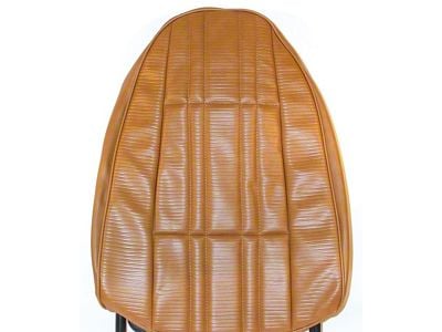 Nova, Standard Front Bucket Seat Covers, Vinyl, 1975-1976