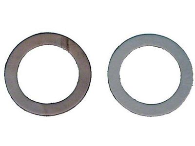 Steering Spindle To Brake Backing Plate Seals,Leather,67-69