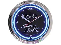 Nova Super Sport Neon Clock