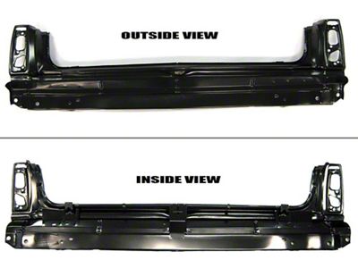 Nova Tail Panel Assembly, OEM Type, 1966-1967