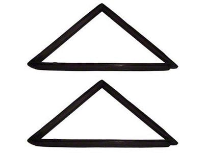 Nova Weatherstrip Set, Stationary Vent Window, Sedan, 1962-1965