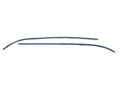 Nova Windshield Trim, Upper, 1962-1967