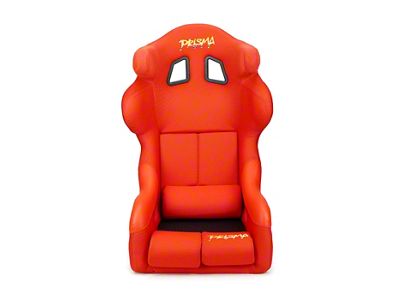 NRG Innovations FIA Racing Halo Seat; Red (Universal; Some Adaptation May Be Required)