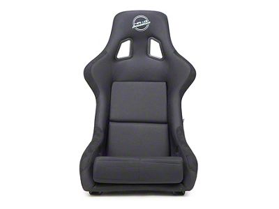 NRG Innovations X-Large Bucket Seat; Black Cloth (Universal; Some Adaptation May Be Required)