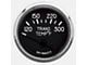 New Vintage USA 1940 Series Transmission Temperature Gauge with Sender; Black; 2-1/16-Inch (Universal; Some Adaptation May Be Required)