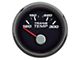 New Vintage USA Performance Series Transmission Temperature Gauge with Sender; Black; 2-1/16-Inch (Universal; Some Adaptation May Be Required)