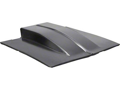 1967-1969 Camaro Cowl Induction Hood; Steel; with 4-Inch Rise; Bolt On; EDP Coating