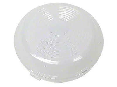 1970 Camaro Dome Light Lens; Round; 3-Inch Dia.